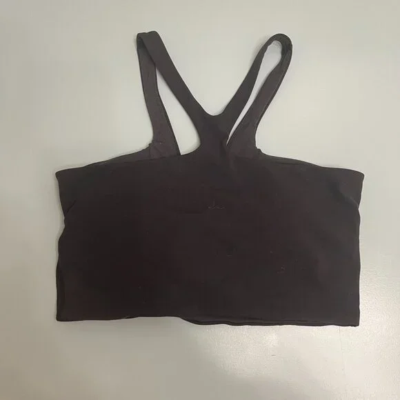 Lululemon Bend This V and Racer Bra Black S/M - Like New - Picture 3 of 3